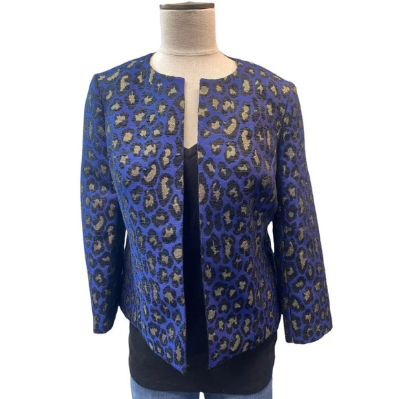 Blue and‎ gold Blazer - Picture 1 of 5